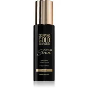 Dripping GoldExpress Tanning Serum önbarnító készítmény testre Különleges ajánlat
