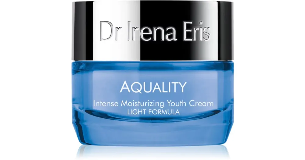 Dr Irena ErisAquality Intense Moisturizing Youth Cream Light Formula intenzíven hidratáló krém fiatalító hatással Olcsó