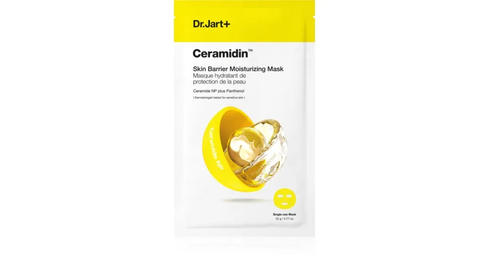 Dr. Jart+Ceramidin™ Skin Barrier Moisturizing Face Mask hidratáló maszk ceramidokkal Szezonális akció