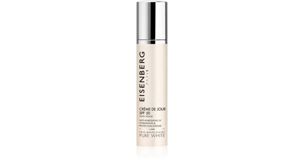 EISENBERGPure White Crème de Jour SPF 50 nappali hidratáló és ápoló krém SPF 50+ Nézd meg most