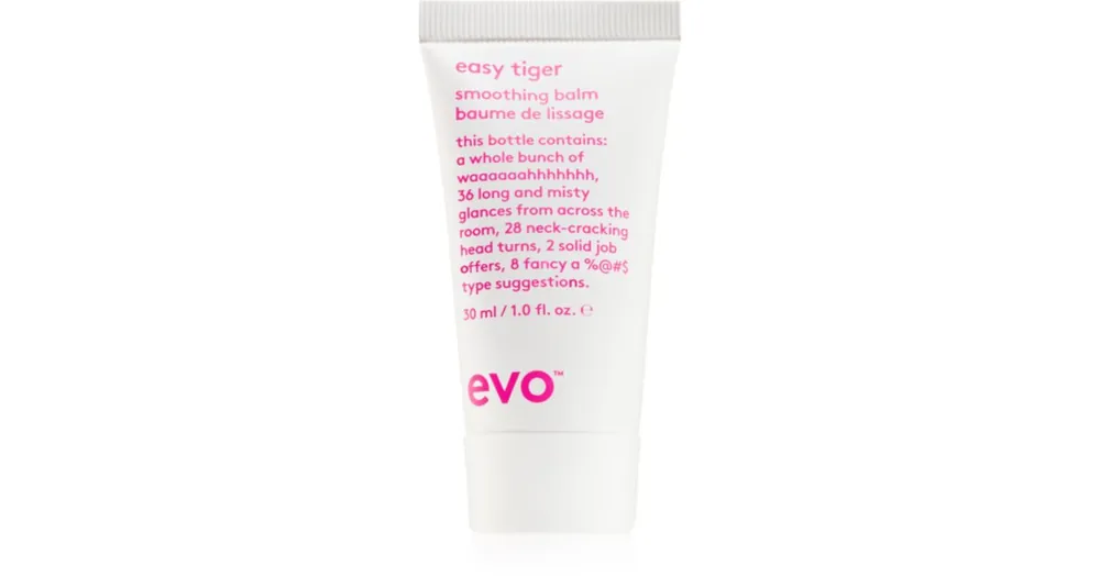 Vásárlói kedvenc EVOEasy Tiger Smoothing Balm hajbalzsam töredezés ellen