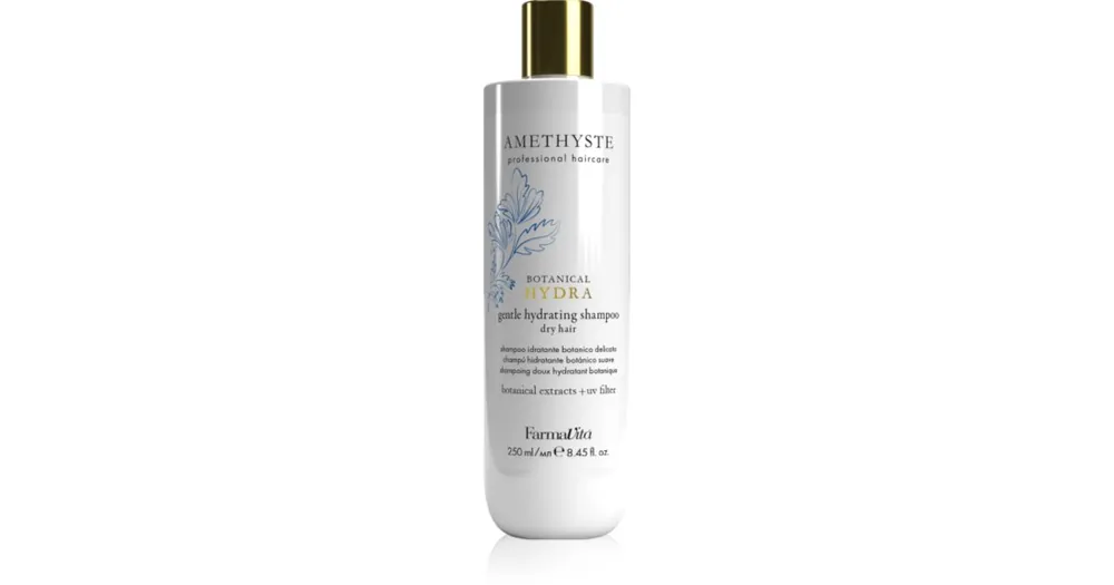 Biztonságos fizetés FarmaVitaAmethyste Botanical Hydra hidratáló sampon a gyengéd tisztításhoz