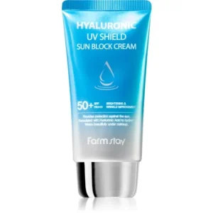 FarmstayHyaluronic UV Shield Sun Block Cream ápoló arckrém hialuronsavval Kedvezmény