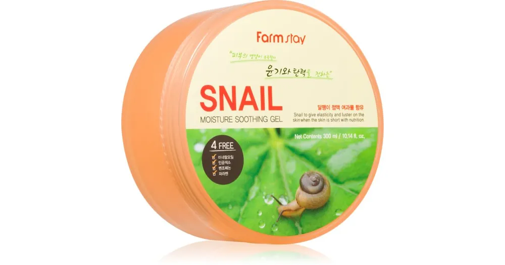 FarmstaySnail nyugtató gél arcra és testre Csak ma