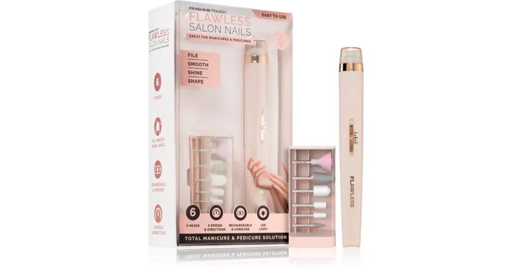 FlawlessFinishing Touch Salon Nails manikűröző szett Akciós ár