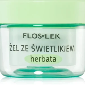 Floslek LaboratoriumEye Care szemkörnyék ápoló gél szemvidítóval és zöld teával Árcsökkenés