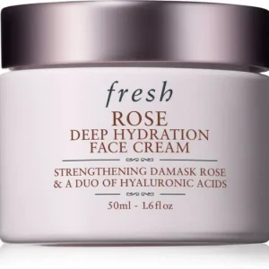 freshRose Deep Hydration Face Cream hidratáló arckrém hialuronsavval Újdonság