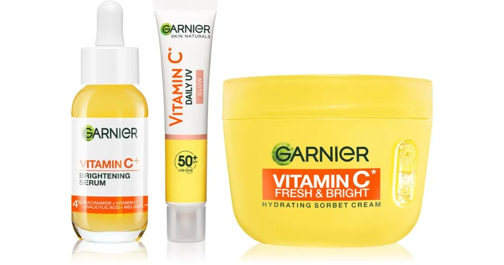 GarnierVitamin C szett élénk és hidratált bőr Népszerű