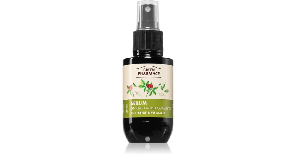 Green PharmacyGinseng & Morrocan mint oil Serum szérum érzékeny hajra Outlet