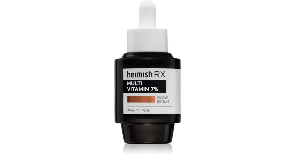 HeimishRX Multi Vitamin Glow Serum fényesítő hatású arcszérum hidratáló hatással Azonnal elérhető