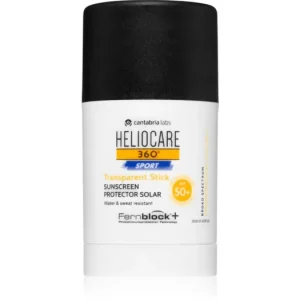 Expressz kézbesítés Heliocare360° Sport Transparent Stick napozó krém stift SPF 50+