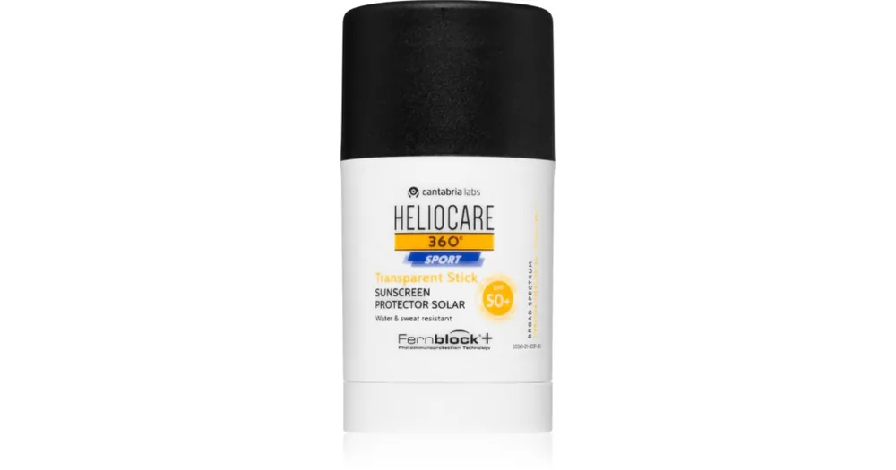 Expressz kézbesítés Heliocare360° Sport Transparent Stick napozó krém stift SPF 50+
