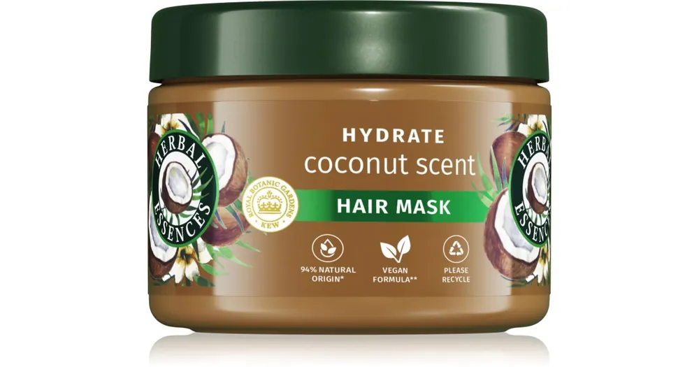 Végkiárusítás Herbal EssencesCoconut Scent Hydrate haj maszk a táplálásért és hidratálásért