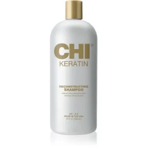 Gyors szállítás CHIKeratin Reconstructing Shampoo keratinos sampon száraz és rakoncátlan hajra