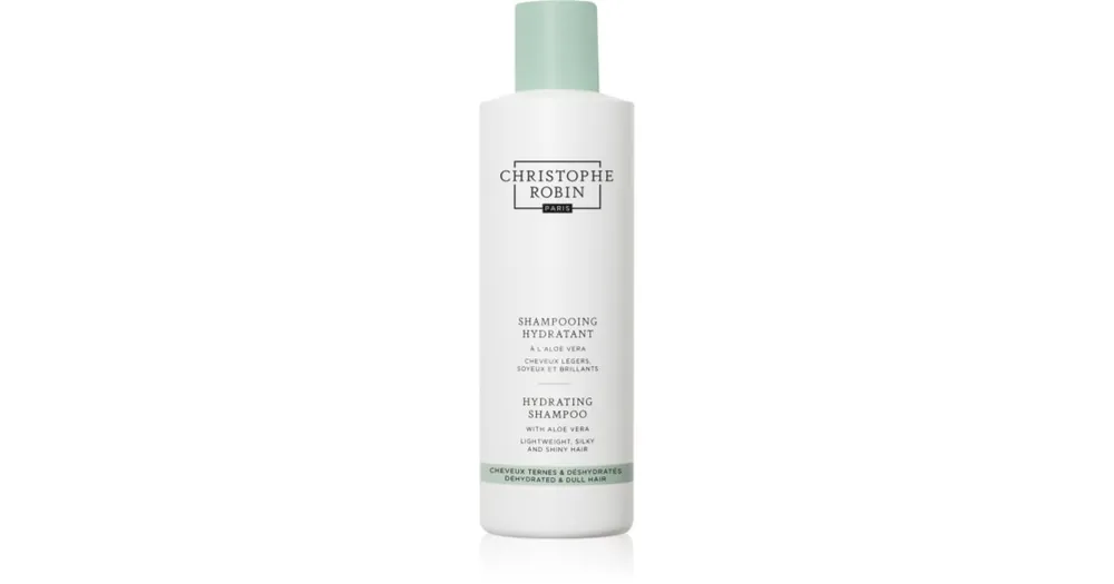 Christophe RobinHydrating Shampoo with Aloe Vera hidratáló sampon Aloe Vera tartalommal Biztonságos fizetés