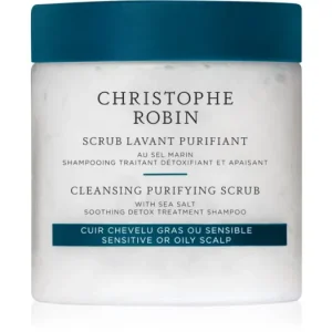 Azonnali szállítás Christophe RobinPurifying Scrub With Sea Salt mélytisztító peeling tengeri sóval