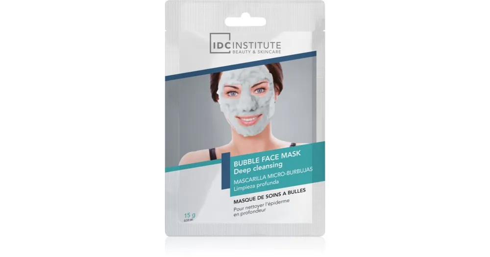 IDC InstituteBubble Face Mask tisztító maszk az arcra Végkiárusítás
