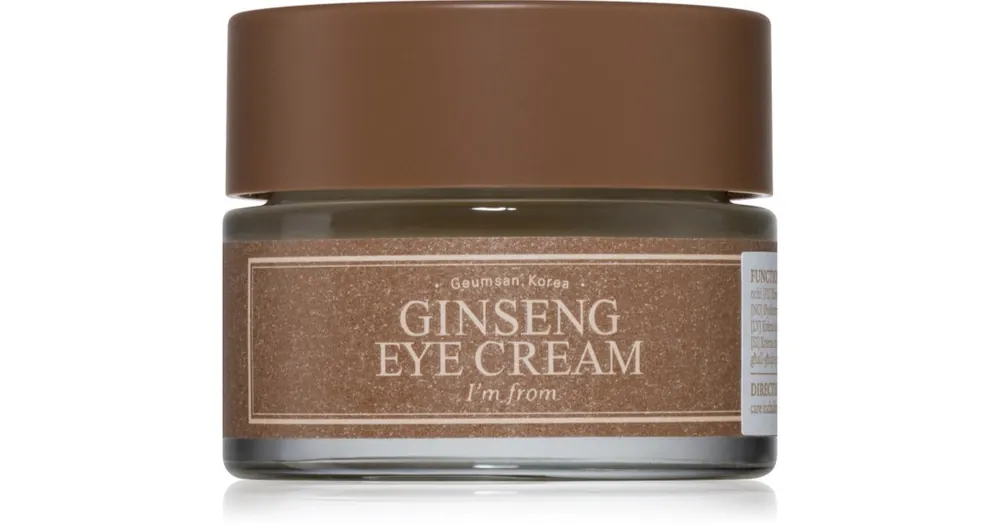 I‘m fromGinseng bőrélénkítő szemkrém duzzanatok és sötét karikák ellen Akció