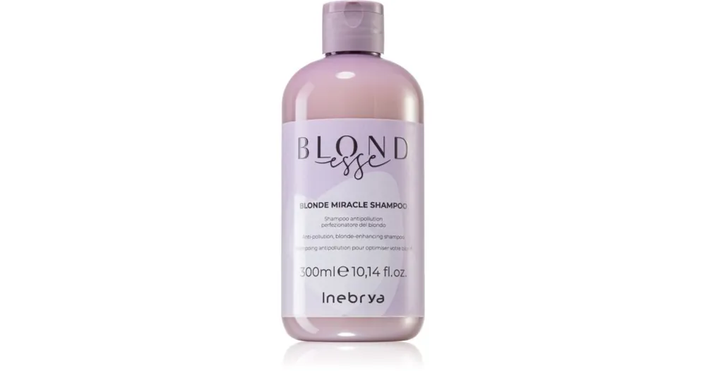Bestseller InebryaBLONDesse Blonde Miracle Shampoo Tisztító méregtelenítő sampon szőke hajra