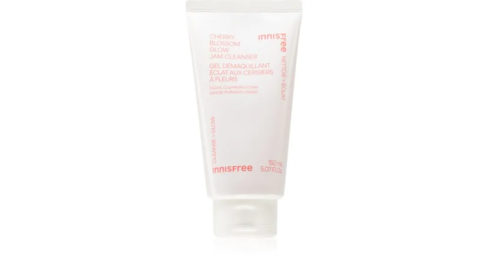 innisfreeCherry Blossom Glow Jam Cleanser hidratáló tisztító gél az élénk bőrért Szezonális akció