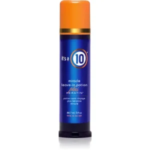 it‘s a 10Plus Keratin Miracle Leave-in Potion öblítést nem igénylő balzsam a fénylő és selymes hajért Olcsóbb