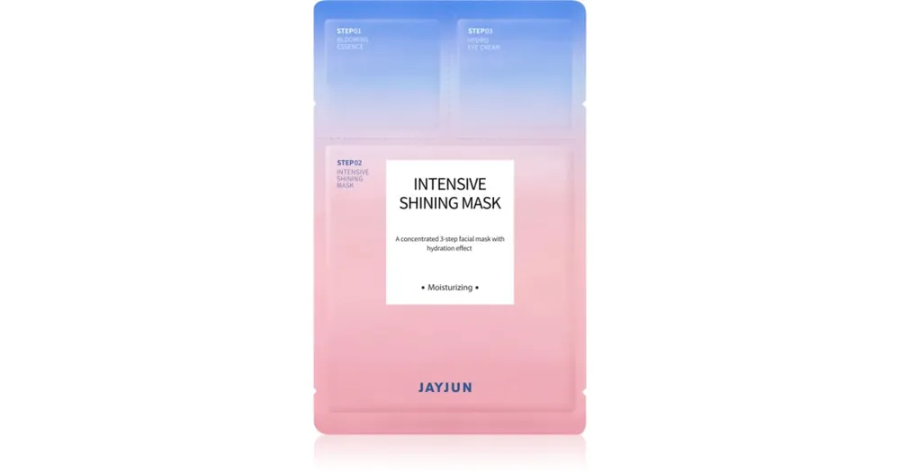 JayjunIntensive Shining élénkítő maszk 3 lépésben Árengedmény