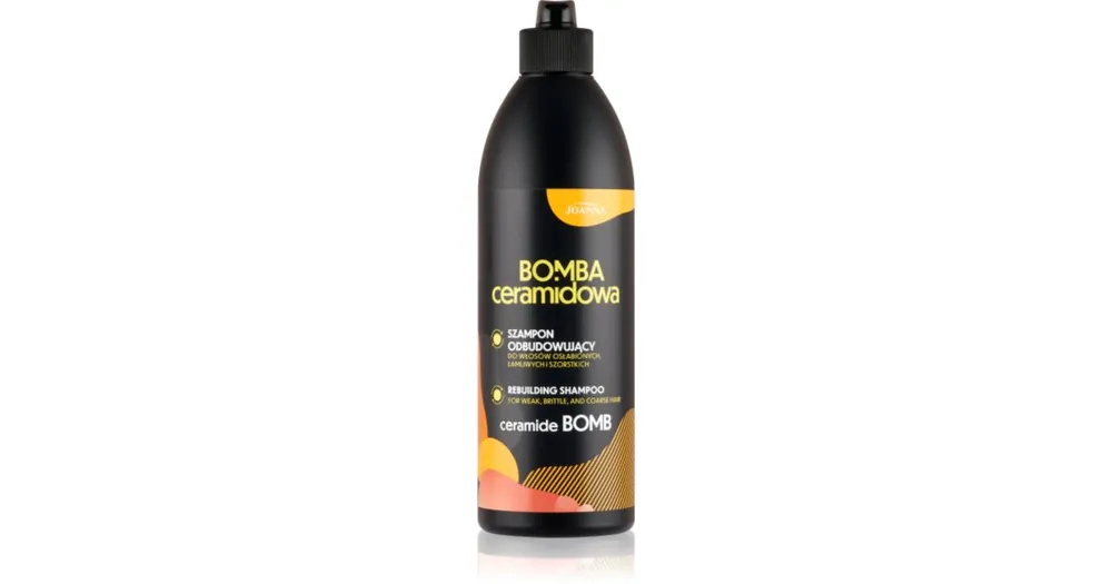 JoannaCeramide Bomb Rebuilding Shampoo regeneráló sampon a töredezett, károsult hajra Csak ma