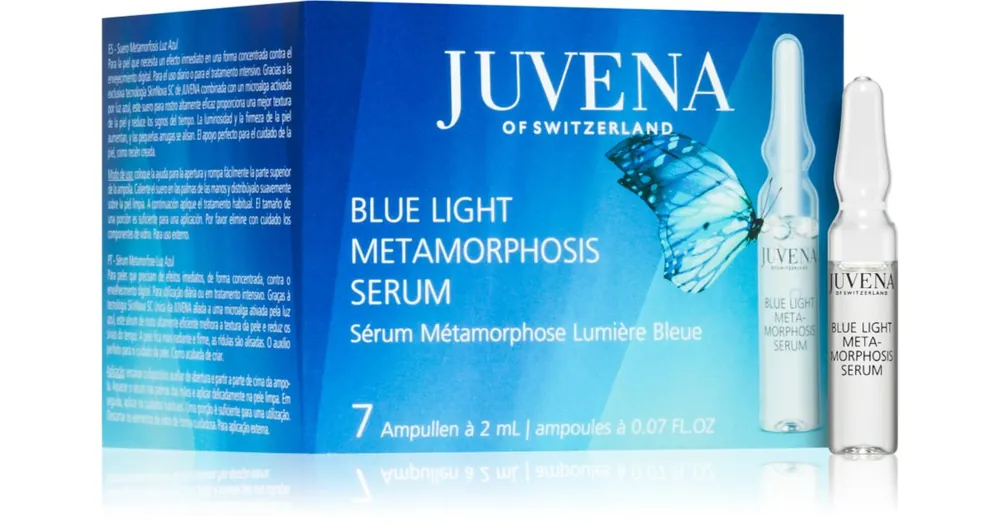 Alacsony ár JuvenaSpecialists Blue Light Serum 7 napos ráncellenes kúra
