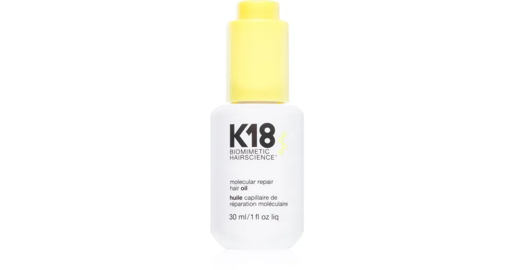 K18Molecular Repair Hair Oil tápláló száraz olaj a sérült, töredezett hajra Legnépszerűbb
