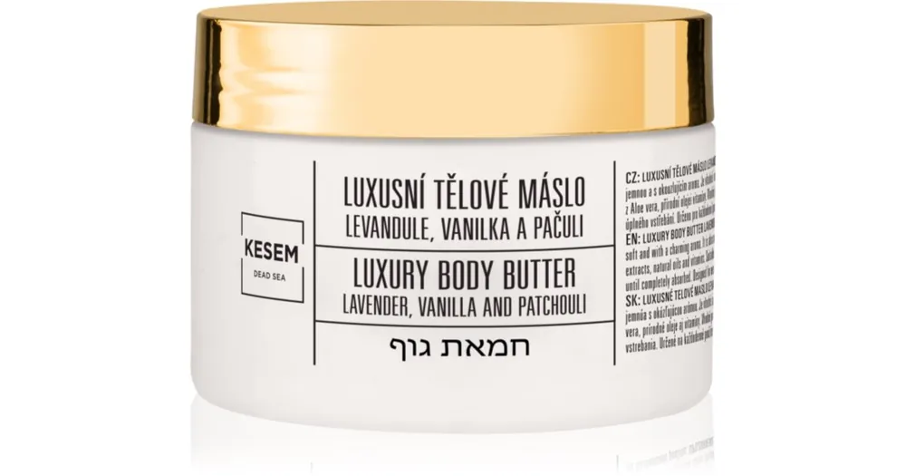 KESEMLuxury Body Butter Lavender, Vanilla & Patchouli testvaj Ne maradj le