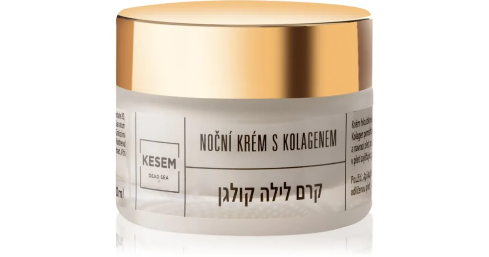 Vásárlói kedvenc KESEMNight Cream with Collagen éjszakai arckrém kollagénnel