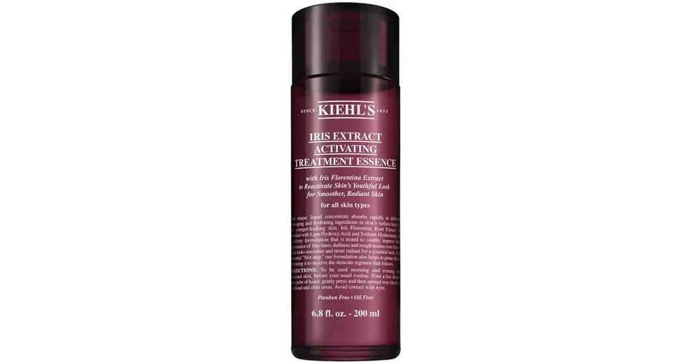 Azonnali szállítás Kiehl‘sIris Extract Activating Treatment Essence esszenciális hidratáló arcvíz minden bőrtípusra, beleértve az érzékeny bőrt is