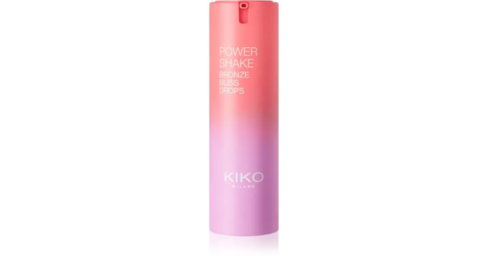 KIKO MilanoPower Shake Bronze Bliss Drops önbarnító cseppek az arcra Nézd meg most