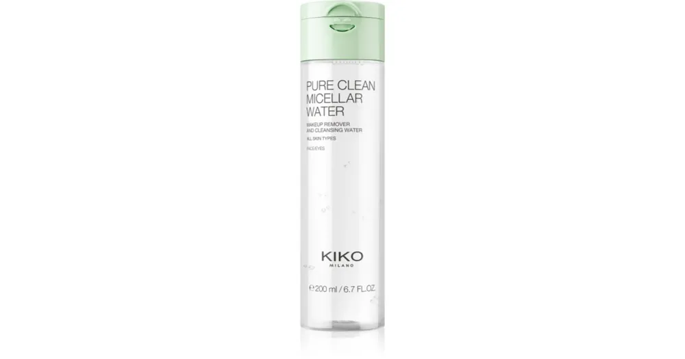 KIKO MilanoPure Clean Micellar Water tisztító és lemosó micellás víz normál és kombinált bőrre Ajánlat