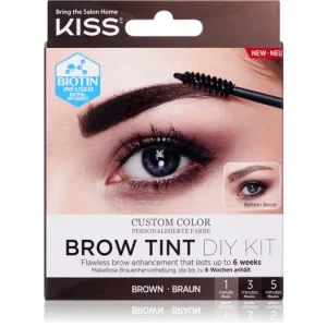 KISSBrow Tint DIY Kit szemöldökfesték Kedvezmény