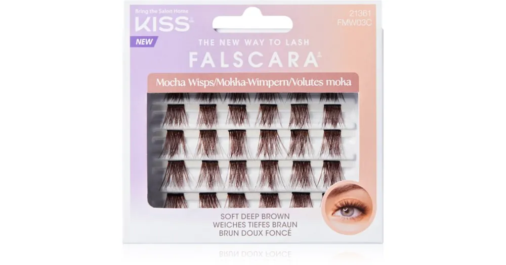 Újdonság KISSFalscara Multi Wisps ragasztható tincses műszempillák