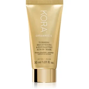 KORA OrganicsTurmeric Brightening & Exfoliating Scrub + Mask peeling és maszk Biztonságos vásárlás