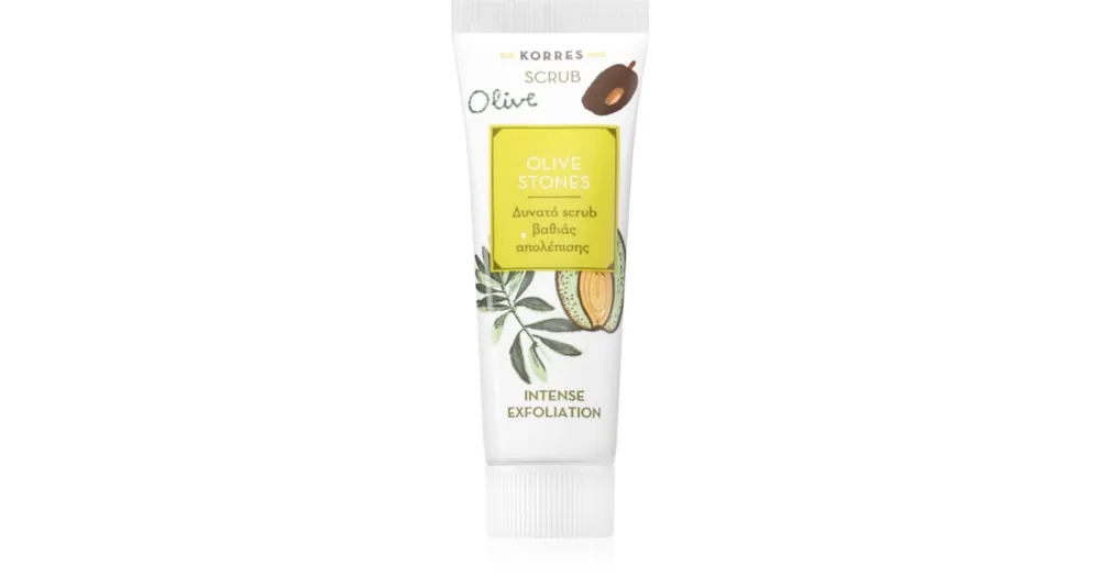 Olcsó KorresOlive Stones mélytisztító peeling