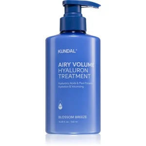 Kiárusítás KUNDALAiry Volume Hyaluron Treatment hidratáló kondicionáló dús hatásért