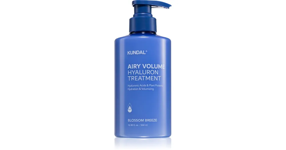 Kiárusítás KUNDALAiry Volume Hyaluron Treatment hidratáló kondicionáló dús hatásért
