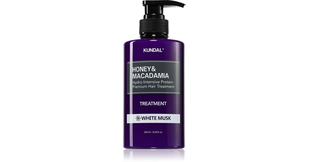 KUNDALHoney & Macadamia White Musk intenzív hidratáló koncentrátum száraz és sérült hajra Legjobb ár