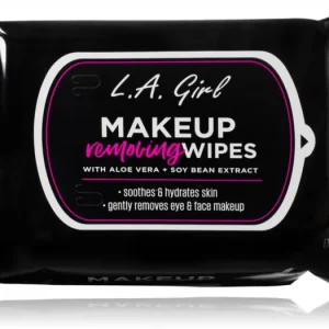 L.A. Girl CosmeticsMakeup Removing Wipes Sminkeltávolító kendők Gyors kiszállítás
