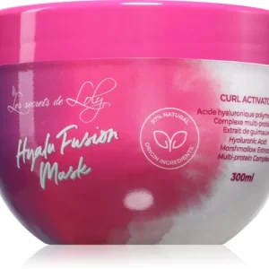 Gyors szállítás Les Secrets De LolyHyalu Fusion Mask haj maszk a loknik aktiválására