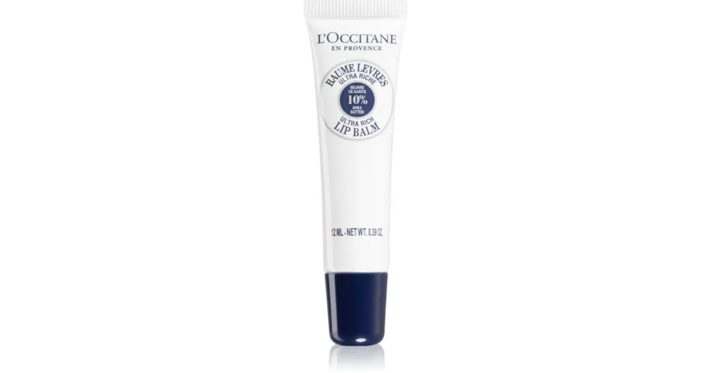 Vásárlói kedvenc L’OccitaneShea Butter Ultra Rich Lip Balm tápláló ajak balzsam