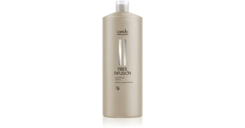 Különleges ajánlat Londa ProfessionalFiber Infusion Shampoo finom állagú sampon a sérült és festett hajra