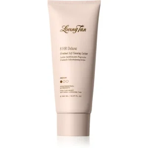 Kedvezmény Loving TanDeluxe Gradual Tan tápláló testápoló krém a napbarnított bőr kiemelésére