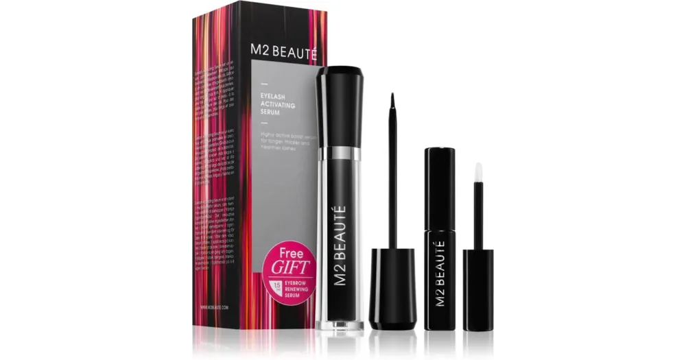 Biztonságos vásárlás M2 BeautéEyelash Activating Serum ajándékszett