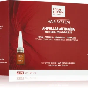 Utolsó esély MartiDermHair System Anti Hair-Loss Ampoules ampulla hajhullás ellen