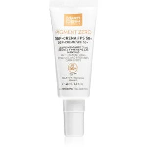 MartiDermPigment Zero DSP-Cream nappali krém a pigmentfoltok ellen SPF 50+ Vásárlói kedvenc