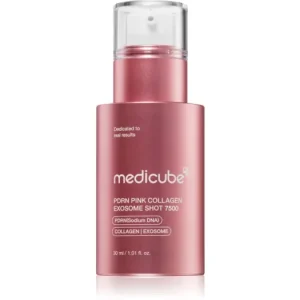 medicubePDRN Pink Exosome Shot Serum 7500 regeneráló arcszérum a bőr kisimításáért és a pórusok minimalizásáért Népszerű